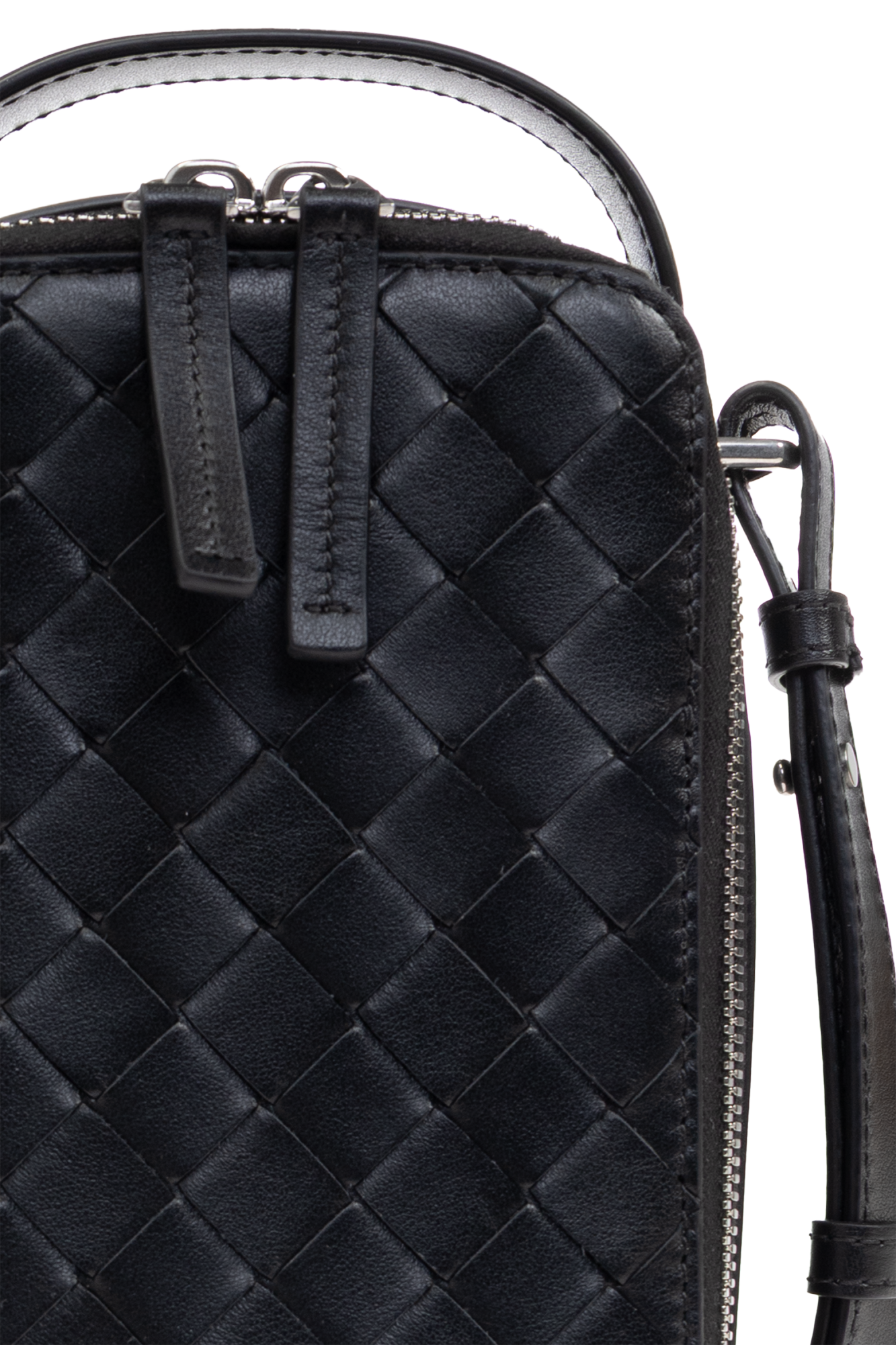 Black Phone case Getaway with strap Bottega Veneta - Vitkac GB